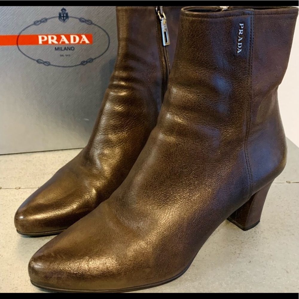 Prada Leather Boots